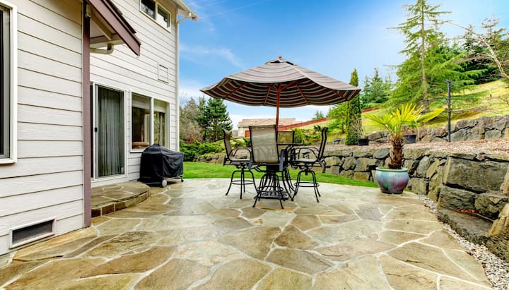 Beautifully Textured and Patterned Concrete Patios in Charlotte, North Carolina